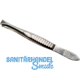 LEINA Splitterpinzette gerade, stumpf Gr��e 8 cm