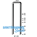 ALSAFIX Klammern Type GB 30 mm aus Stahldraht verzinkt (5000 St�ck)