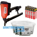 ALSAFIX Gasnagler SET F22/35 10.000 N�gel inkl. 10 Gaskartuschen