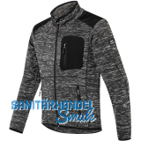 K�BLER Strickjacke Form 1441 anthrazit/schwarz XL