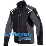 K�BLER Softshelljacke Bodyforce 1425 schwarz/anthrazit XXL