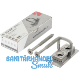 MARK Anschlagpunkt Gekko Vario EN795 95x50x14 mm zum Einsatz in Holz