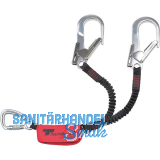 TEUFELBERGER Bandfalld�mpfer FallSorb y-bungy EN 355 L�nge 125 cm 2 Karabiner