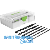 FESTOOL Schlangenbohrer-Set SYS3 S 76-SB CE-SORT/6 6-teilig FESTOOL Schlangenbohrer-Set SYS3 S 76-SB CE-SORT/6 6-teilig