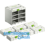 FESTOOL Systainer� Rack SYS 3-RK/6 M 337-Set 396 x 296 x 330 mm
