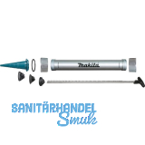 MAKITA Beutelhalterohr Aluminium L�nge 530 mm f�r Schlauchbeutel 600 ml