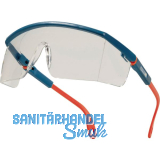 DELTA PLUS Schutzbrille Kilimandjaro ClearAB B�gel blau/orange EN166 EN170
