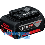 BOSCH Akku / Ersatzakku GBA 18 Volt / 4,0 Ah (IEC) Li-Ion