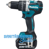 MAKITA Akku-Schlagbohrschrauber DHP484RTJ 18 Volt / 5,0 Ah (IEC) + 2 Akkus
