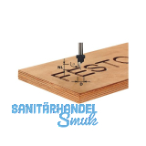 FESTOOL Schriftenfräser HW 60 Grad ø 11 mm FESTOOL Schriftenfräser HW 60 Grad ø 11 mm