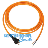 PCE Elektroger�te-Anschlussleitung PUR 2 x 1.5 mit Stecker L�nge 5 m IP20