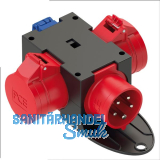 PCE Kompaktverteiler St.Anton 1 x 250V/2 x 400V IP44