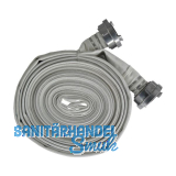 Flachschlauch 20 m mit Storz B 3 Zoll Anschluss