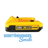 DEWALT Akku / Ersatzakku DCB183 18 Volt / 2,0 Ah (IEC) Li-Ion