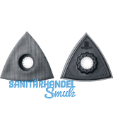 FEIN Schleifplatten-Set 3-Eck ungelocht Starlock (2 St�ck)