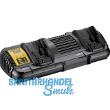 DEWALT Doppelladeger�t DCB132 f�r 10,8 - 54,0 Volt Li-Ion XR Schiebe-Akkus