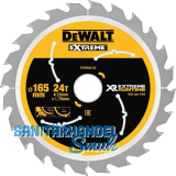 DEWALT Kreiss�geblatt XR Extrem Runtime HM � 165 x 1,76 x 20mm Z�hne 24 (WZ/FZ)