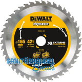 DEWALT Kreiss�geblatt XR Extrem Runtime HM � 165 x 1,76 x 20mm Z�hne 42 (WZ/FZ)