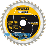 DEWALT Kreiss�geblatt XR Extrem Runtime HM � 190 x 1,38 x 30mm Z�hne 36 (WZ/FZ)