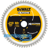 DEWALT Kreiss�geblatt XR Extrem Runtime HM � 210 x 1,8 x 30mm Z�hne 60 (WZ/FZ)