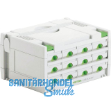 FESTOOL Schubladen Systainer SYS 3 SORT/12 Schubladen 395 x 295 x 210 mm FESTOOL Schubladen Systainer SYS 3 SORT/12 Schubladen 395 x 295 x 210 mm