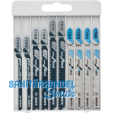 BOSCH Stichsägeblatt-Set Holz Metall 10-teilig BOSCH Stichsägeblatt-Set Holz Metall 10-teilig