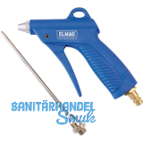 ELMAG Ausblaspistole PA Kombi-Set mit Normald�se und Verl�ngerungsd�se 165 mm