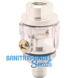 Druckluft Inline �ler mit IG und AG 1/4"