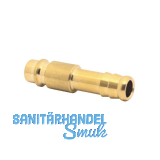 Euro Druckluft Steckt�lle aus Messing f�r 9 mm Schlauch