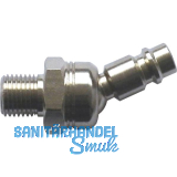 Drehgelenkstecker Stahl DN 7,2 AG 3/8" L�nge 54,7 mm