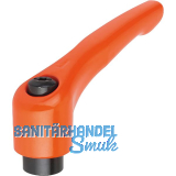 Kipp Klemmhebel mit Innengewinde M 8