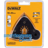 DEWALT Multi-Tool Schleifplatte DT 20700 Abmessung 93 x 93mm