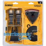 DEWALT Multi Tool Set Schreiner DT 20731 8-teilig