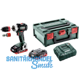 METABO Akku-Bohrschrauber BS 18 LT BL Q 18 Volt / 4,0 Ah Li-HD