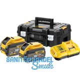 DEWALT Akku-Starterkit-Set DCB118Y2T 18V/54V 2 St�ck 12Ah Akkus und Ladeger�t