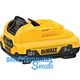 DEWALT Akku / Ersatzakku DCB124 XR 12 Volt / 3,0 Ah (IEC) Li-Ion