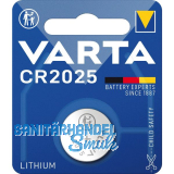 VARTA Batterie Knopfzelle CR2025 3 Volt (1St)