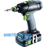 FESTOOL Akku-Bohrschrauber T 18+3 Li 4,0 I-Plus 18 Volt / 4,0 Ah (IEC) Li-Ion