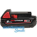 MILWAUKEE Akku / Ersatzakku M18 B2 18 Volt / 2,0 Ah Li-Ion