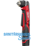 MILWAUKEE Akku-Winkelbohrmaschine C 12 RAD 12 Volt 2,0 Ah (IEC) Li-ion