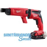 MILWAUKEE Akku-Trockenbauschrauber M18 FSGC 18 Volt / 2,0 Ah (IEC) Li-Ion