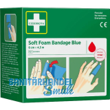 CEDERROTH Soft Foam Bandage Rolle Farbe blau L�nge 450 cm Breite 6 cm