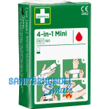 CEDERROTH Universalverband mini 4-in-1 Blutstiller 1Kompresse+1Binde