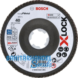 BOSCH Schleiflamellenteller Best for Metal X-LOCK gekröpft Ø 125 mm Korn 60 BOSCH Schleiflamellenteller Best for Metal X-LOCK gekröpft Ø 125 mm Korn 60