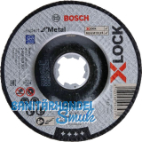 BOSCH Trennscheibe für Metall X-LOCK gekröpfte Form 125 x 2,5 x 22,23 mm BOSCH Trennscheibe für Metall X-LOCK gekröpfte Form 125 x 2,5 x 22,23 mm