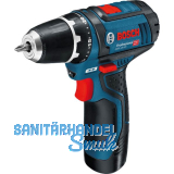 BOSCH Akku-Bohrschrauber GSR 12V-15 12 Volt / 2,0 Ah (IEC) Li-Ion