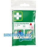 CEDERROTH Soft Foam Bandage Pocket size Farbe blau Breite 6 cm L�nge 40 cm