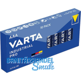 VARTA Batterie Industrial LR03/AAA 1,5 Volt 10 St�ck