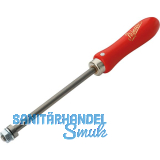 Farbkratzergriff mit Holzheft ohne Bl�tter L�nge 250 mm