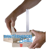 Klemmsia-Zwinge aus Wei�buchenholz Spannweite 200 mm Ausladung 195 mm